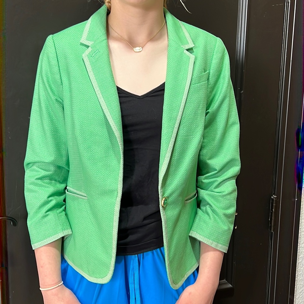 Green Blazer- Brand new